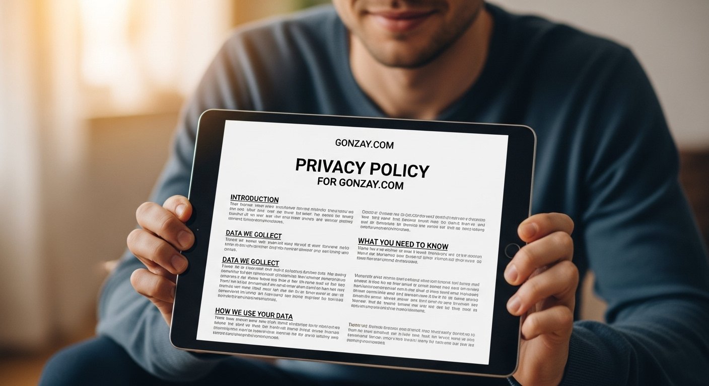 privacy policy gonzay com